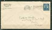 ETATS-UNIS - Y&T 232  Sur Lettre  Pour Paris (Musique) - Voir Description - Covers & Documents