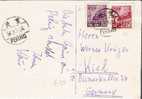 Ch-Pr015/  China. Mi.Nr. 62 + 73 Bildkarte 1959 Nach Kiel (Brief, Cover,letter, Lettre) - Cartas & Documentos