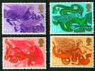 Grande Bretagne Noel Anges 1975 N 770/73  Neuf X X Serie Compl. - Unused Stamps