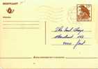 A00025 - Entier Postal - Carte Postale - Chiffre Sur Oiseau - Traquet Tarier  - Buzin - 15,00 F - Ndls - Cartoline 1951-..