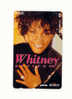 Telecarte MUSIQUE MUSIC MUZIEK  WHITNEY HOUSTON (1) JAPON - Musik