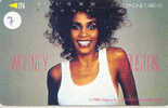 Telecarte MUSIQUE MUSIC MUZIEK  WHITNEY HOUSTON (7) JAPON - Muziek