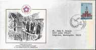 Fdc Luxembourg 1976 Indépendance USA - Us Independence