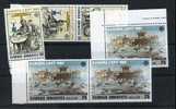 GRECE  GREECE  3 Paires Europa 1983 Petites Lignes Sur La Gomme  Small Line On The Gom - 1983