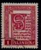 ICELAND    Scott: # 280  F-VF USED - Usati