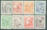 YU 1953-717-23 DEFINITIVE, YUGOSLAVIA, 1 X 7v, MNH - Neufs