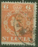 ST.LUSIA..1953/54..Michel # 151...used. - Ste Lucie (...-1978)