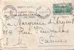 MONACO OBLITERATION MECANIQUE EN 1931 - Postmarks