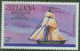 ST.LUSIA..1976..Michel # 374...MLH. - St.Lucia (...-1978)