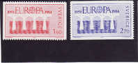 Suede Yv.no.1252/3 Neufs** - 1984