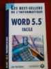 EDITIONS MARABOUT - WORD 5.5 FACILE De JEAN PAUL MESTERS - Informatik