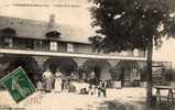 76 TANCARVILLE Hotel De La Marine, Terrasse, Animée, Ed Mellet 217, 1907 - Tancarville