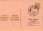 A00007 - Entier Postal - Changement D'adresse N°11 FN De 1959 - Bericht Van Adresverandering - Courrier D'assurance Avec - Addr. Chang.