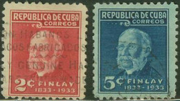 CUBA..1934..Michel # 101-102...used. - Usati