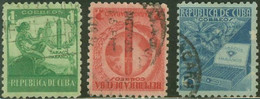 CUBA..1939..Michel # 158-160...used. - Used Stamps