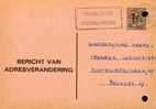 A00007 - Entier Postal - Changement D´adresse N°15 N  De 1970 - Bericht Van Adresverandering - Avis Changement Adresse