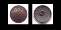 BOUTON 12ème REGIMENT (EMPIRE) - FONSON A BRUX - Buttons