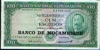 MOZAMBIQUE - 100 Escudos 1961 - Mozambico