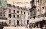 76 YVETOT Hotel Des Victoires, Extérieur, Animée, Pharmacie, Ed CPA 5, Normandie, 1906 - Yvetot