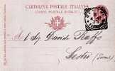 VAPORETTO "SCANDIA" - Anno 1897 - Stamped Stationery