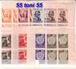 Bulgaria 1945 Bulgaria’s Liberty Loan  8v-MNH X 4 Set - Monnaies