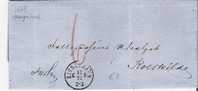 Dk-C9-004/ DÄNEMARK -  Vom Magistrat Copenhagen 1869 N. Roerkilde, Unfrei - Briefe U. Dokumente