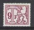 Belgie TX81P (**) - Francobolli