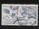 French West Africa AOF 1947 Great White Egrets In Flight Used - Andere & Zonder Classificatie