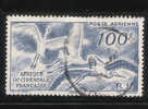 French West Africa AOF 1947 Great White Egrets In Flight Used - Sonstige & Ohne Zuordnung