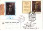 Russia/USSR Beautiful Fdc Registered Art/Painting 22 VII 1975 2 - Lettres & Documents