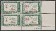 !a! USA Sc# 1144 MNH PLATEBLOCK (LR/26747) - American Credo: Henry - Unused Stamps