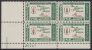 !a! USA Sc# 1144 MNH PLATEBLOCK (LL/26747) - American Credo: Henry - Nuovi