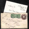 DIDSBURY To PARIS La Sorbonne - 18-01-1924 - Storia Postale