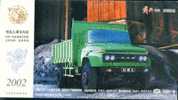 China, Postal Stationery, Truck Coal - Vrachtwagens