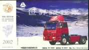 China, Postal Stationery, Truck - Camions