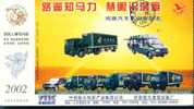 China ,postal Stationery, Truck - Trucks