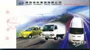 China, Postal Stationery, Truck Car Bus - Trucks