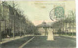 75. PARIS.  LE SQUARE VAUGIRARD (15e Arrond.). KIOSQUE A MUSIQUE. ANIMATION. 1906 - District 15