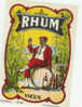 828* /ETIQUETTE DE RHUM VIEUX - Rhum