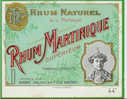 831 /ETIQUETTE DE RHUM MARTINIQUE SUPERIEUR ANDRE VALOIS & Cie LE HAVRE - Rhum