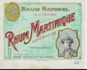 832 /ETIQUETTE DE RHUM MARTINIQUE SUPERIEUR ANDRE VALOIS & Cie LE HAVRE - Rhum