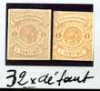 Luxembourg Yv: 32 Sans Gomme  Deux  Nuances     Cote  350 E - 1859-1880 Wappen & Heraldik