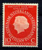 PAYS-BAS 1954, Yvert 633**, RATIFICATION DU STATUT DU ROYAUME - Ongebruikt