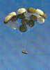 PAU 64 - Grappe De Parachutes Supportant Une Charge De 1500 Kgs - O-3 - Paracaidismo