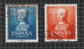 ESPANA, 1951 EDIFIL 1093-1095 ISABEL - Gebruikt