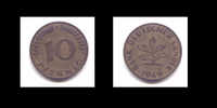 10  PFENNIG 1949 F - 10 Pfennig