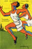 JEUX OLYMPIQUES PARIS 1924 - ILLUSTRATEUR SPORT - ATHLETISME - COURSE De VITESSE - CARTE NEUVE SUPERBE - Olympische Spelen