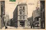 38 VOIRON Rue De La Gare, Rue Rose Sage, Animée, Commerces, Ed BF 2, 1913 - Voiron