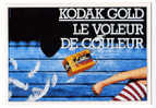 {49923} Publicité Kodak Gold Fiche Atlas , Loisirs   ; 1991 - Verzamelingen