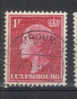 418 OB Y&T LUXEMBOURG "grande Duchesse Charlotte" - 1948-58 Charlotte Linksprofil